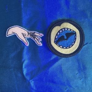 NWOT Iron-On Patches set of 2